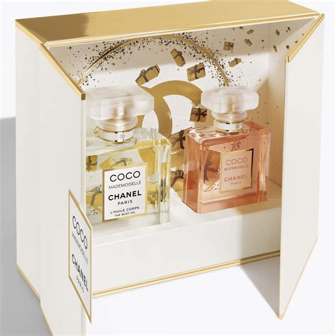 chanel coco mademoiselle set.